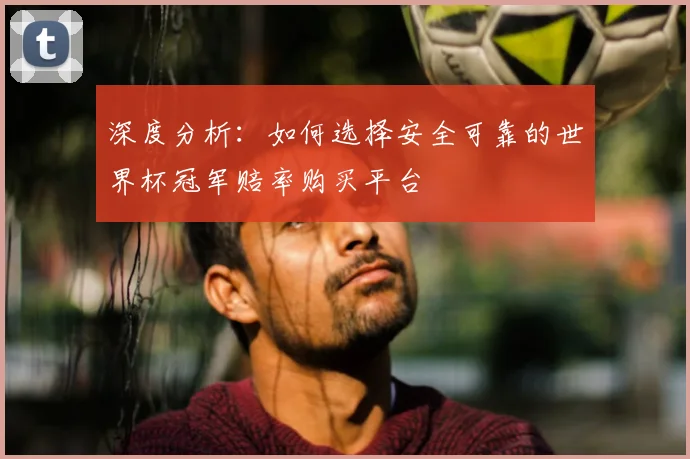 深度分析：如何选择安全可靠的世界杯冠军赔率购买平台
